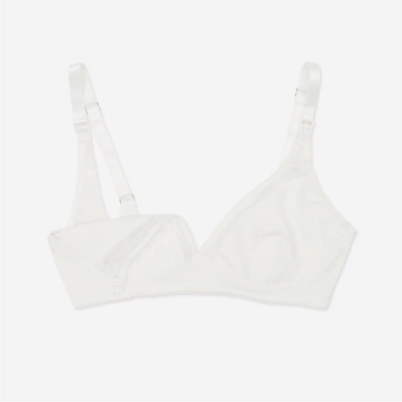 NWT JUEM Lace Tilda Maternity Bra in Paloma (White) - Picture 4 of 7